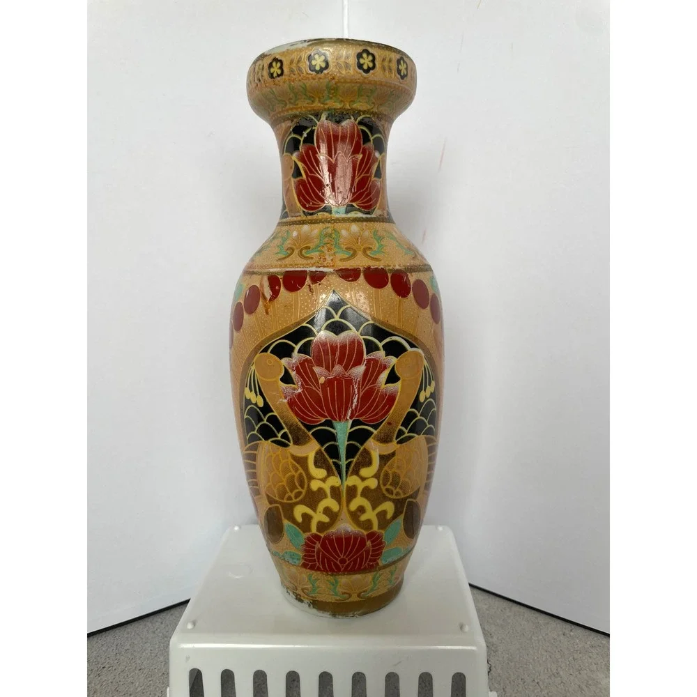 Vintage Cloisonné Vase Made in China